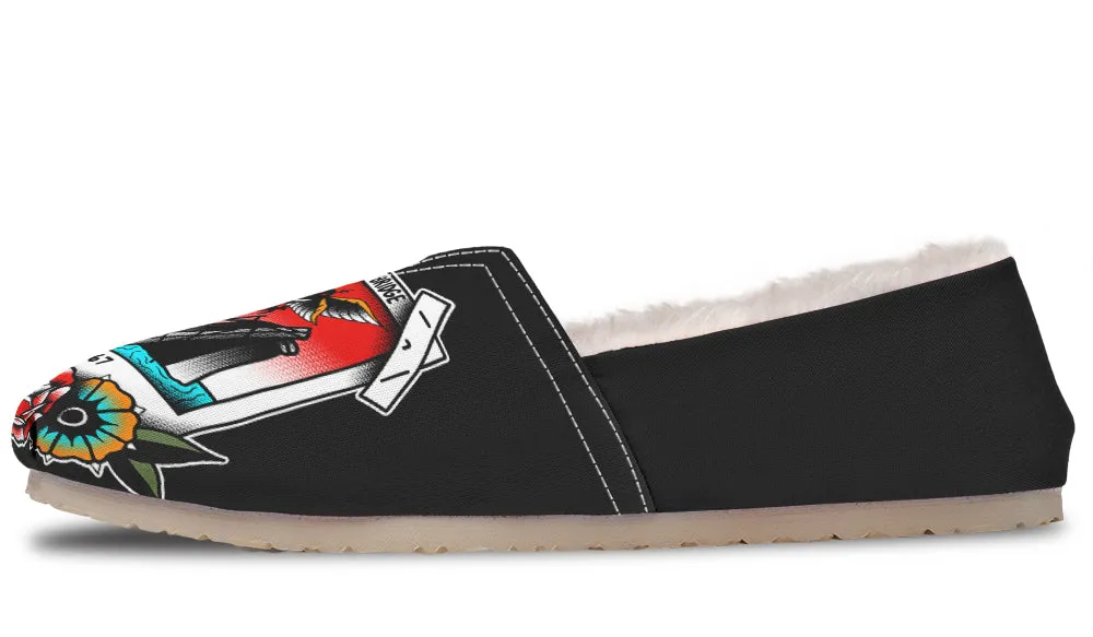 Mothman Photo Winter Casual Shoes Work Base Sky View