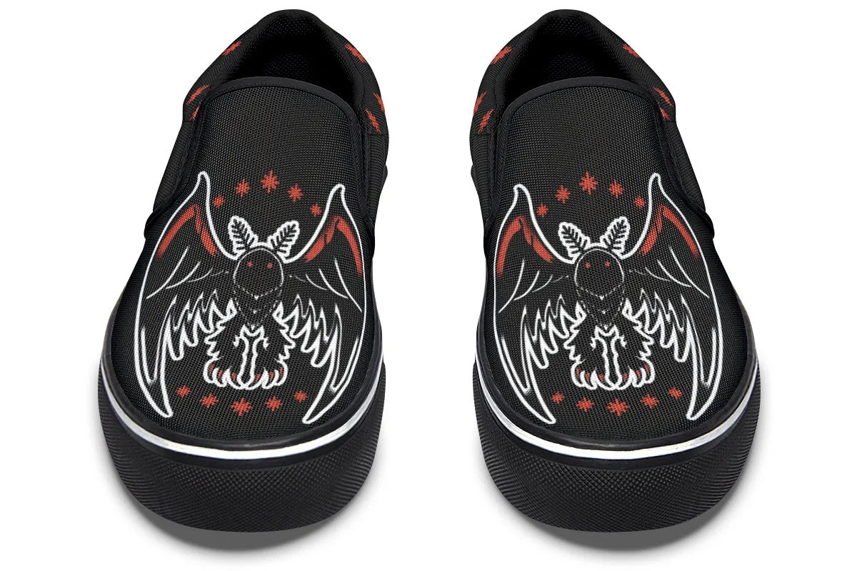Reinforced toe Mothman Slip On Shoes