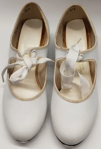 Yazmine III -- Women's Economy Tap Oxford -- White Skin Fresh Urban Style