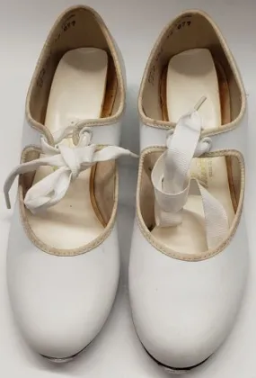 Yazmine III -- Women's Economy Tap Oxford -- White Timeless Fit