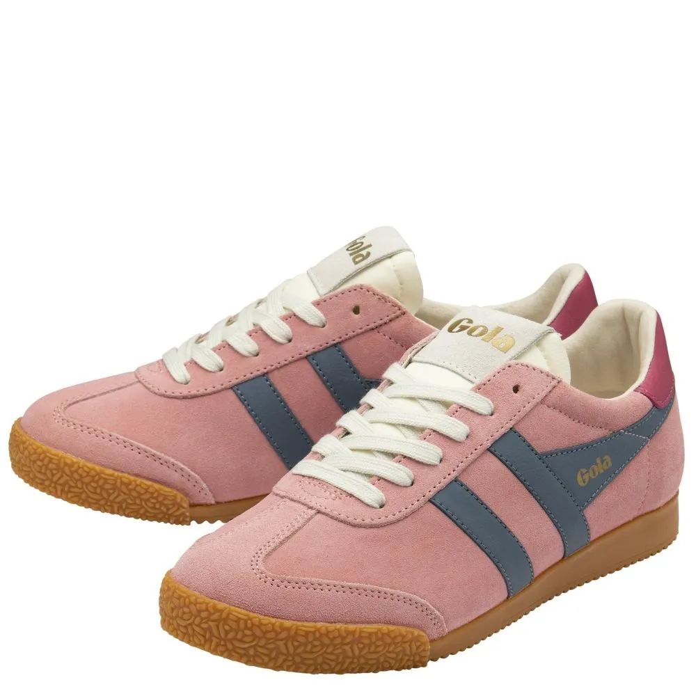 Polish Look Non Slip Office Workers Gola Classics Women's Elan in Coral Pink/Moonlight/Raspberry
