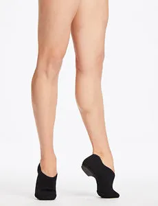 Sam -- Knit Split Sole Jazz Shoe -- Black Kids Fun