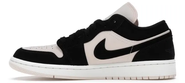 Jordan 1 Low Black Guava Ice (W) Pure Black