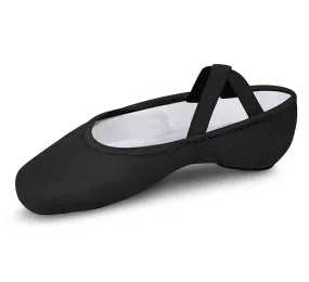 Performa -- Men's Canvas Split Sole Ballet -- Black Feather Light City Adventure