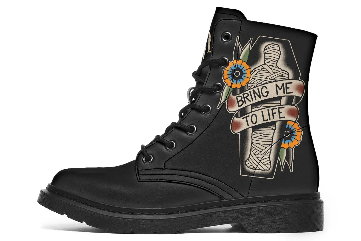 Dance Floor Wind Chill Mummy Boots