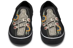 slow walk Mummy Slip On Shoes