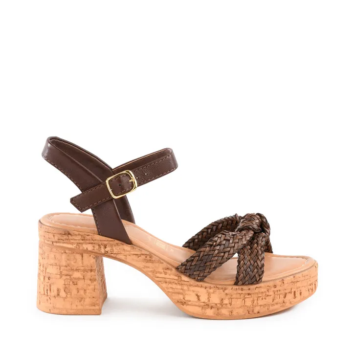 Chic Flip-flops for Men Musical Sandal in Brown from Seychelles