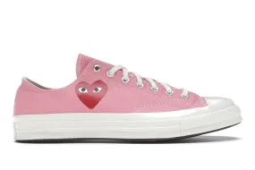 Converse Chuck Taylor All-Star 70s Ox Comme des Garcons Play Bright Pink Slip Resistant