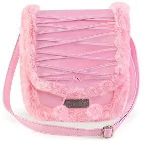 Storm Proof HB-663 Baby PINK VEGAN LEATHER-FAUX FUR