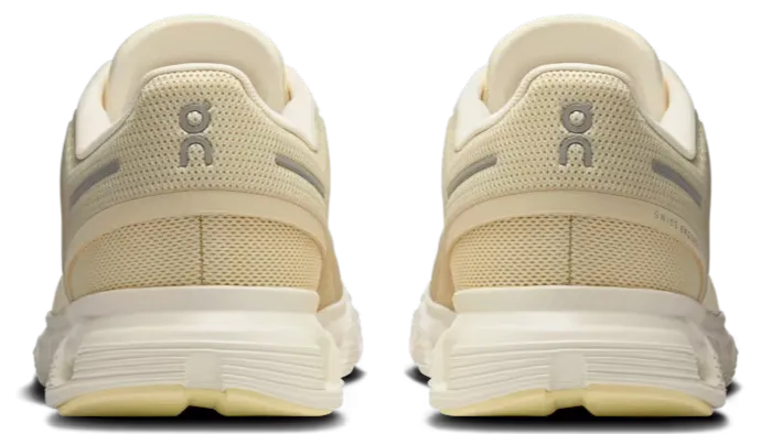 On Running Cloud 6 Castor Ivory (Women's) Dark Edge