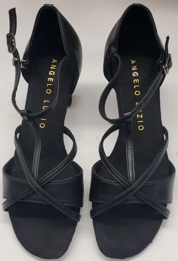 2" Cecile -- Women's T-Strap Latin Sandal Energy Rise Padded Tongue