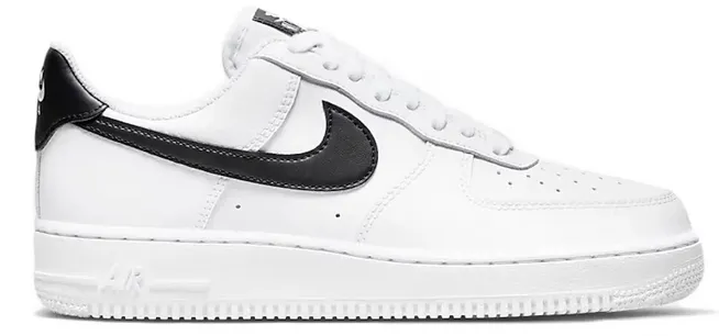 Nike Air Force 1 Low White Black (W) Active Day Petite Fit