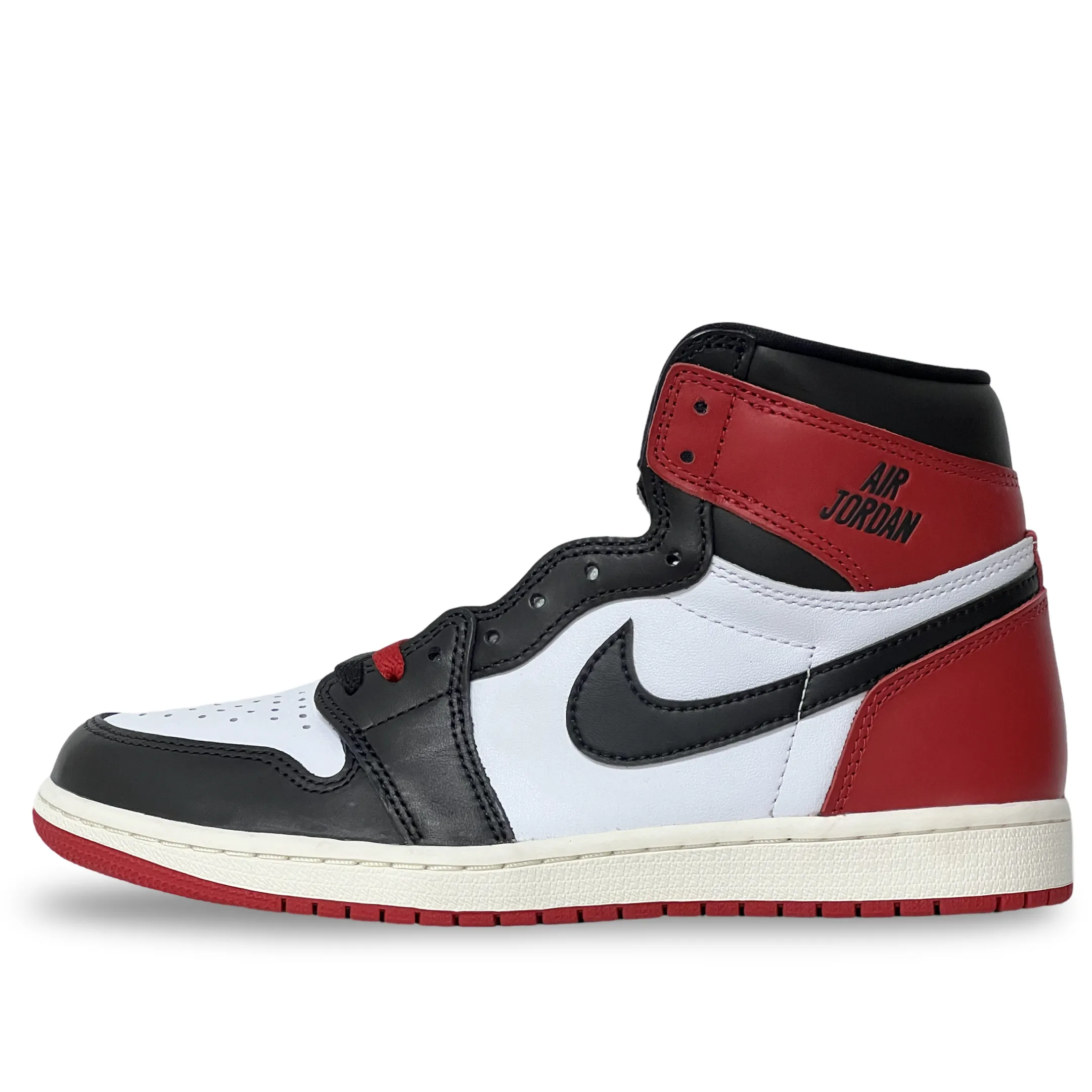 Soft Move Comfort Outsole Nike Air Jordan 1 High Black Toe Reimagined