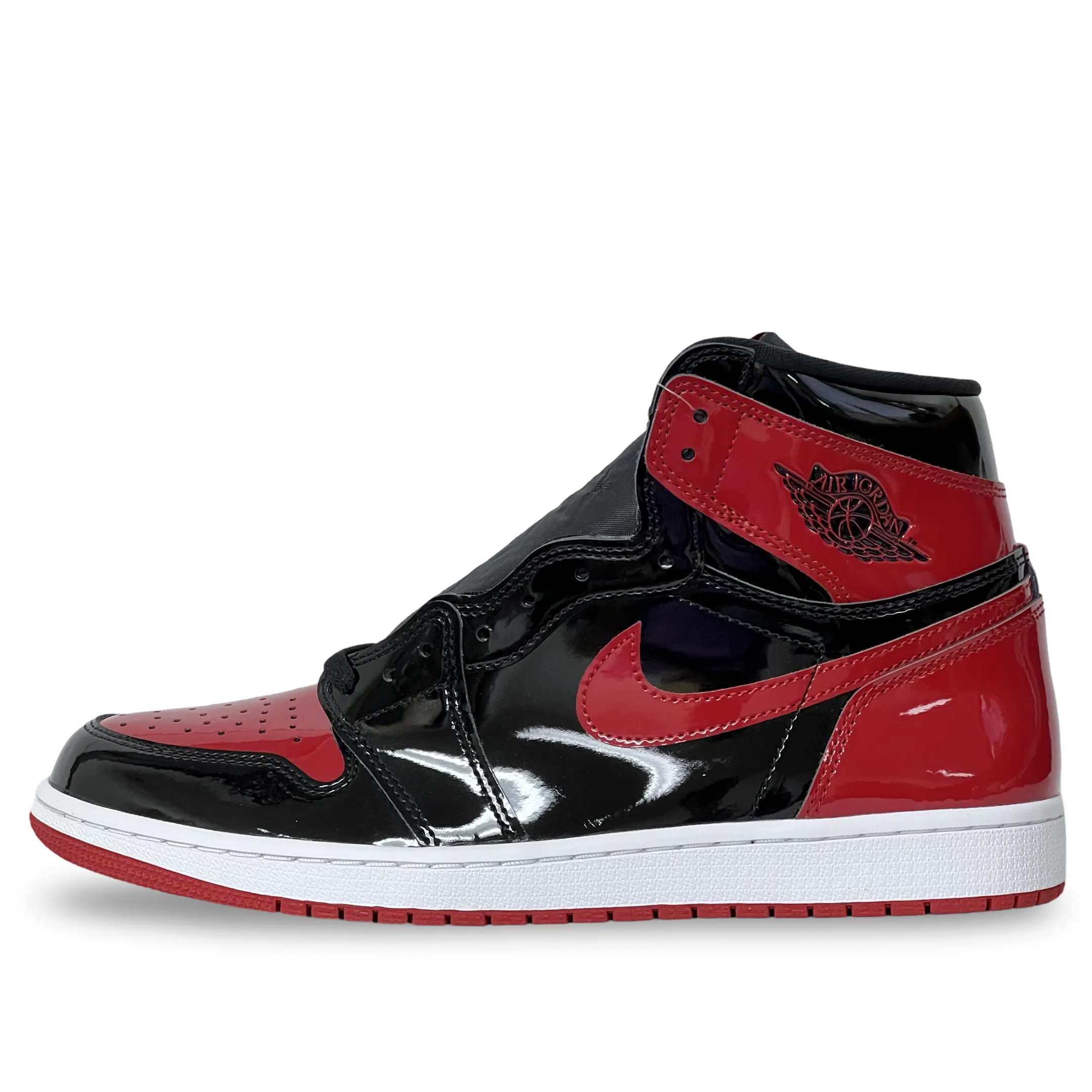Cliff Edge Nike Air Jordan 1 High Patent Bred
