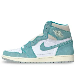 Spanish Bold Dust Free Nike Air Jordan 1 High Turbo Green