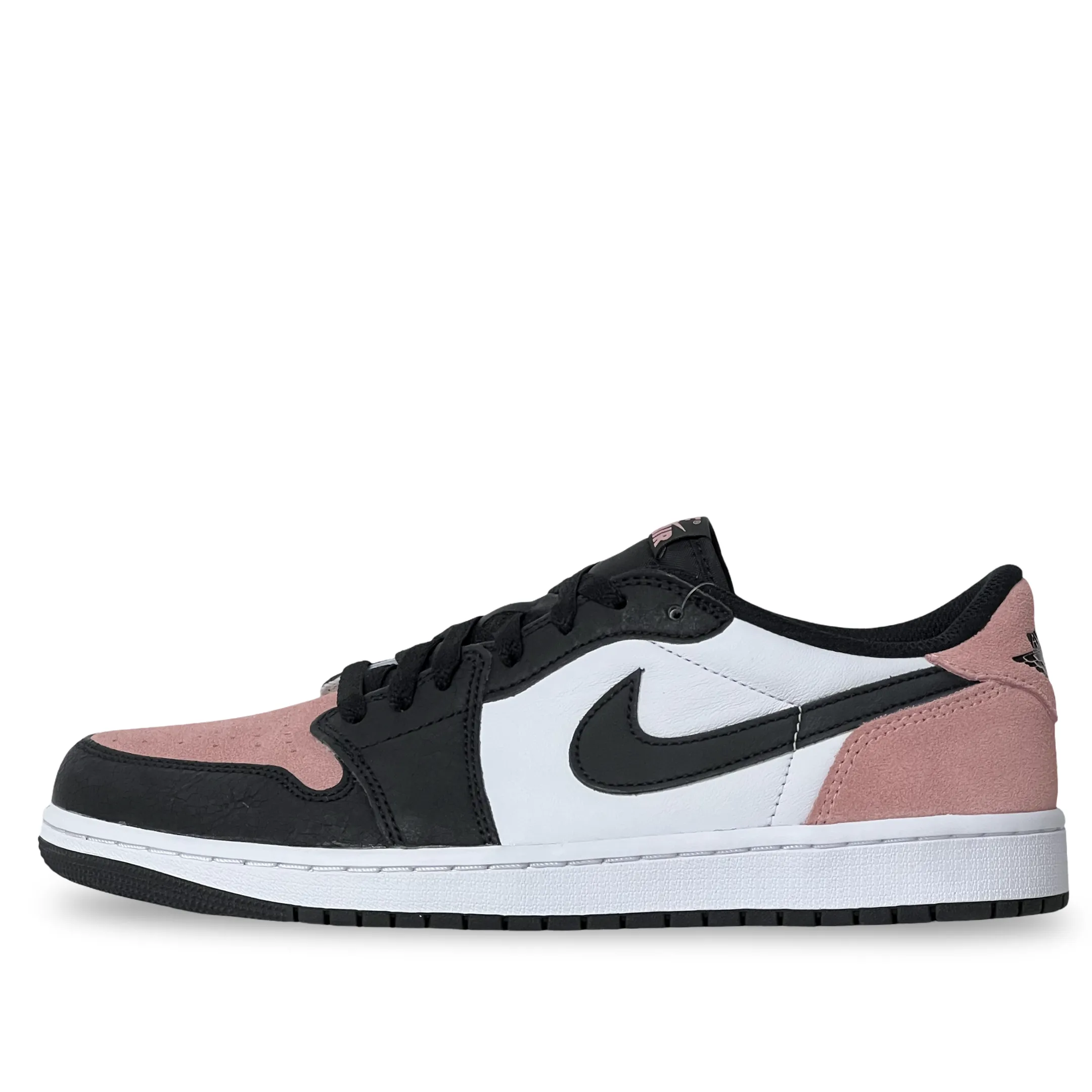 Nike Air Jordan 1 Low Bleached Coral Padded Comfort Wellness Seekers Athletic
