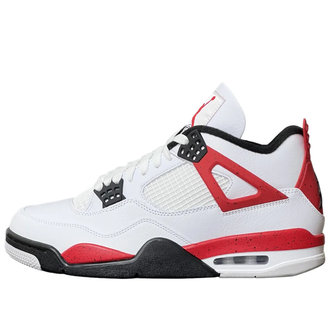 design Photo Glam Nike Air Jordan 4 Red Cement