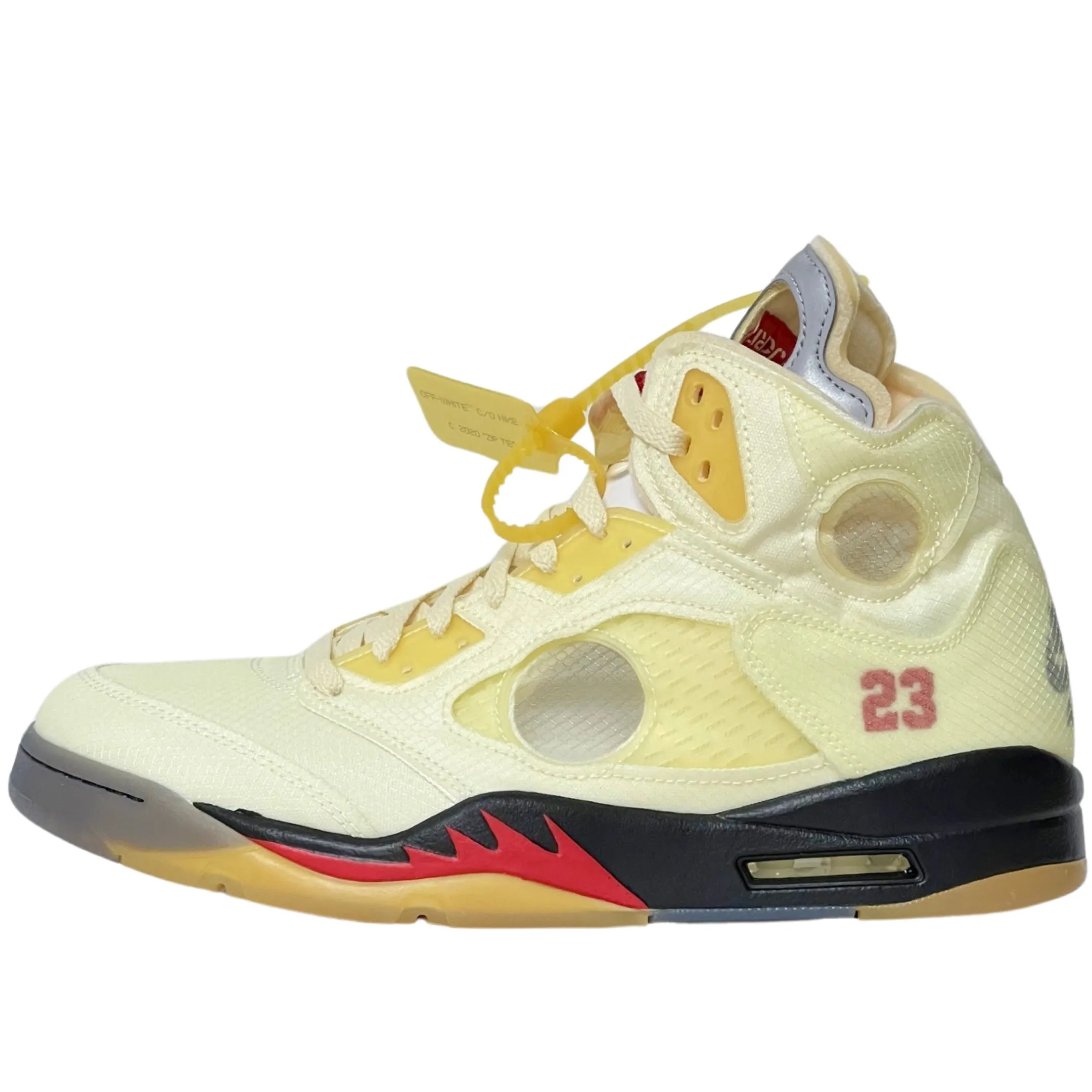 Nike Air Jordan 5 Off-White Sail Mesh Upper