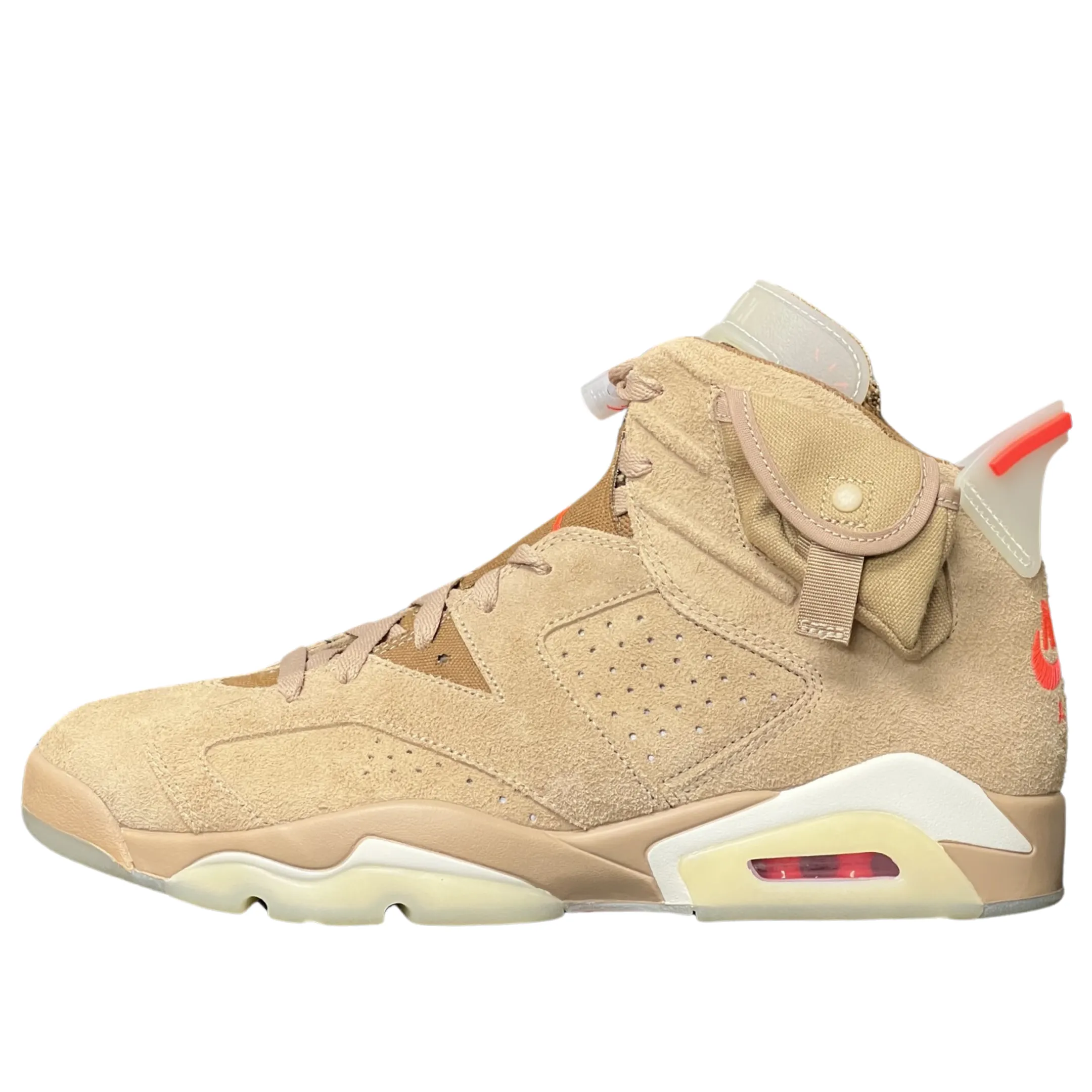 Fit Nike Air Jordan 6 Travis Scott British Khaki