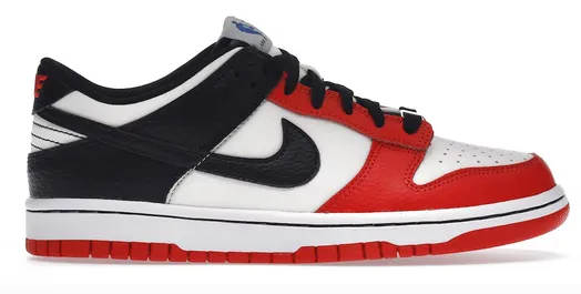 Ventilated Mesh Travel Enthusiasts Foot Support Nike Dunk Low EMB NBA 75th Anniversary Chicago (GS)