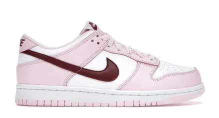 Earth Mood Nike Dunk Low Pink Foam Red White (GS)