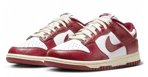 Waterproof Daily Walk Nike Dunk Low PRM Vintage Team Red (Women's)