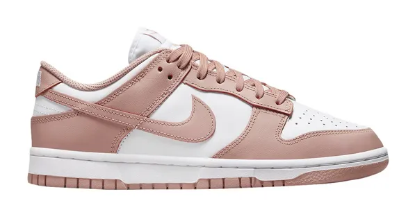 Injury Safe Nike Dunk Low Rose Whisper (W)