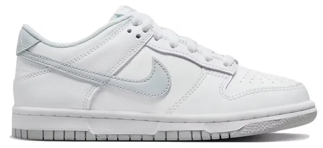 Nike Dunk Low White Pure Platinum (GS) Core Support