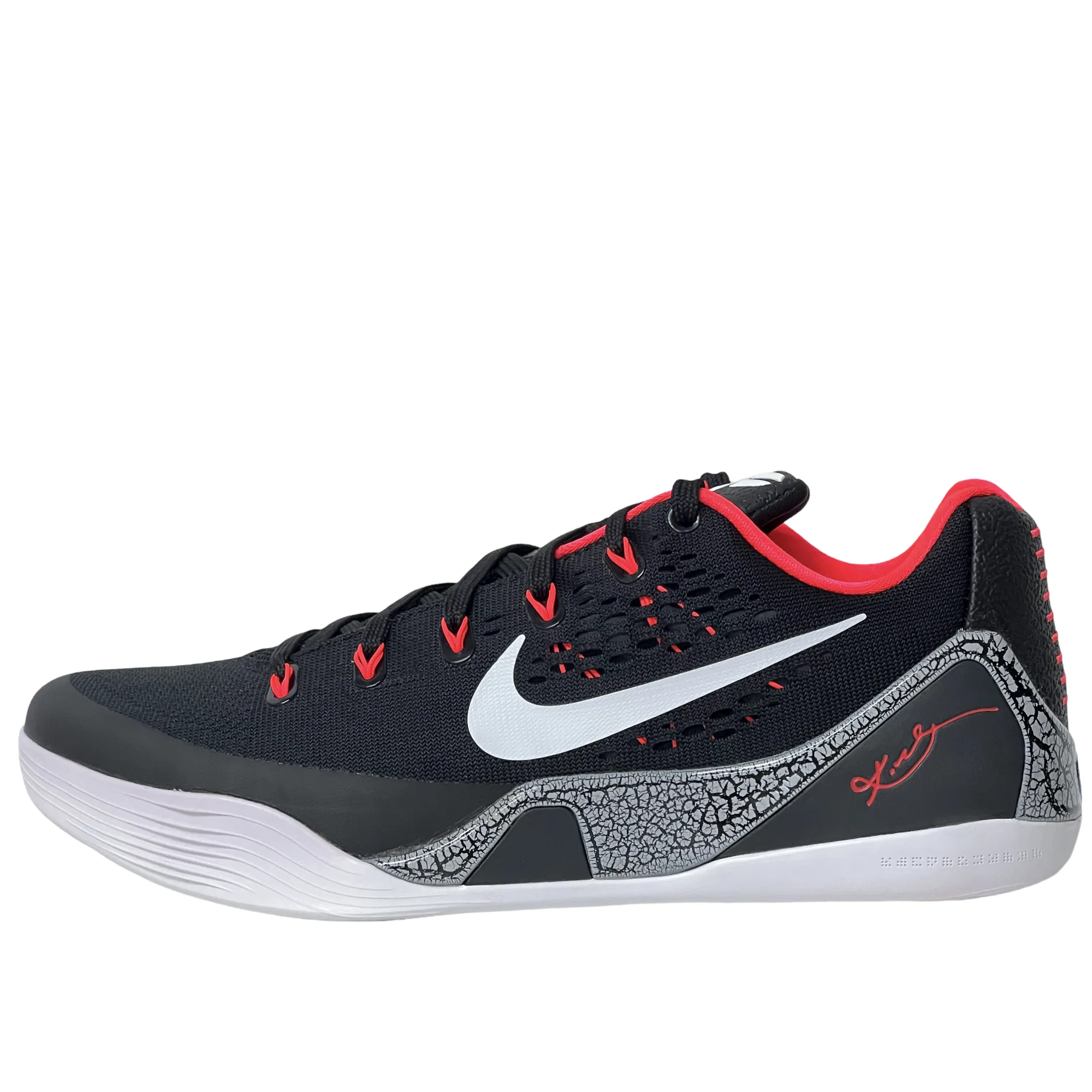 Nike Kobe 9 EM Laser Crimson Rain Safe Cushioned Base Busy Professionals
