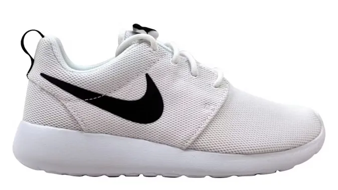 Nike Roshe One White/White-Black (Women's) Digital Run Breathable Daily Walk