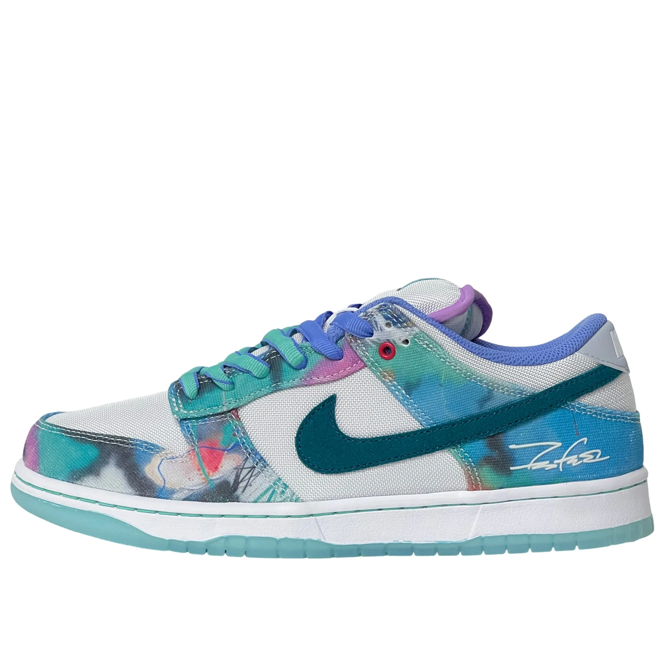 spring fresh Nike SB Dunk Low Futura Bleached Aqua