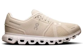 On Running Cloud 6 Pearl White (Women's) Earth Base Supportive structure