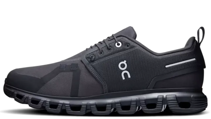 Indoor Comfort Outsole On Running Cloud 6 Waterproof All Black (Women's)