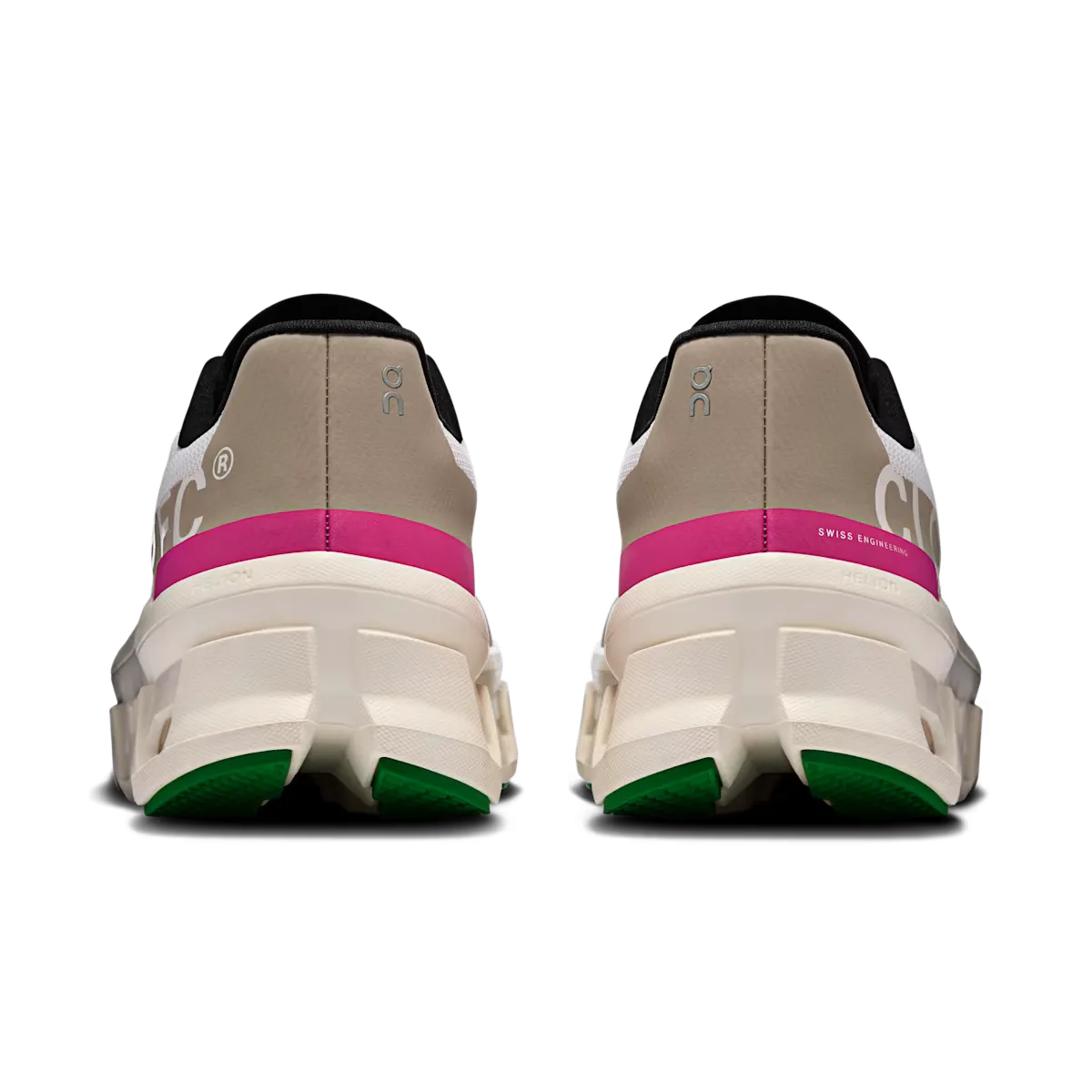 Summer Heat On Running Cloudmonster Silver Ivory (Women's)