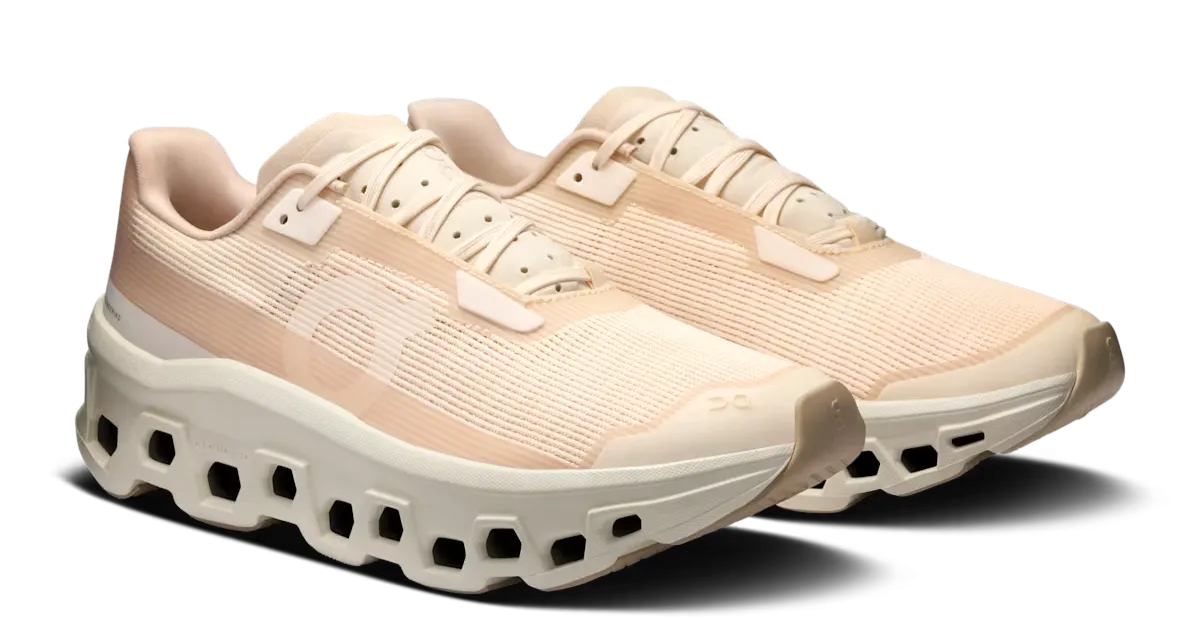 On Running Cloudmonster Void Dew Ivory (Women's) Flexible Design velcro