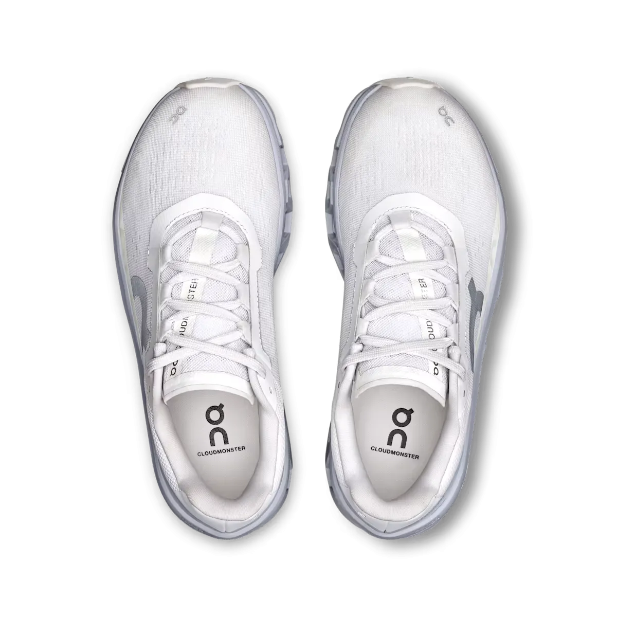 On Running Cloudmonster White Glacier (Women's) Runway Glow Energy Walk