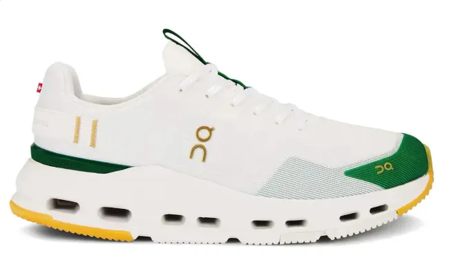 On Running Cloudnova Form 2 White Abundant Green (Women's) Cold Guard Winter Warm