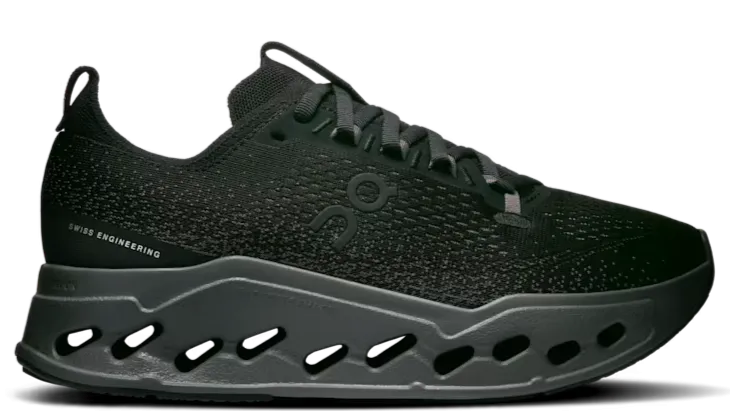 On Running Cloudsurfer Max Black Eclipse (Women's) Commute Light Desert Cool