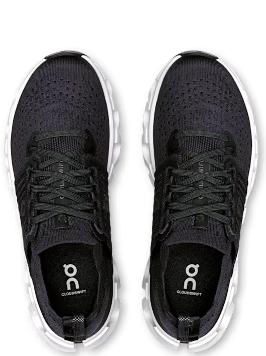 Green Core Breathable City Adventure On Running Cloudswift 4 Black White (Women's)