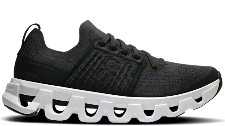 Slip Safe On Running Cloudswift 4 Black White (Women's)