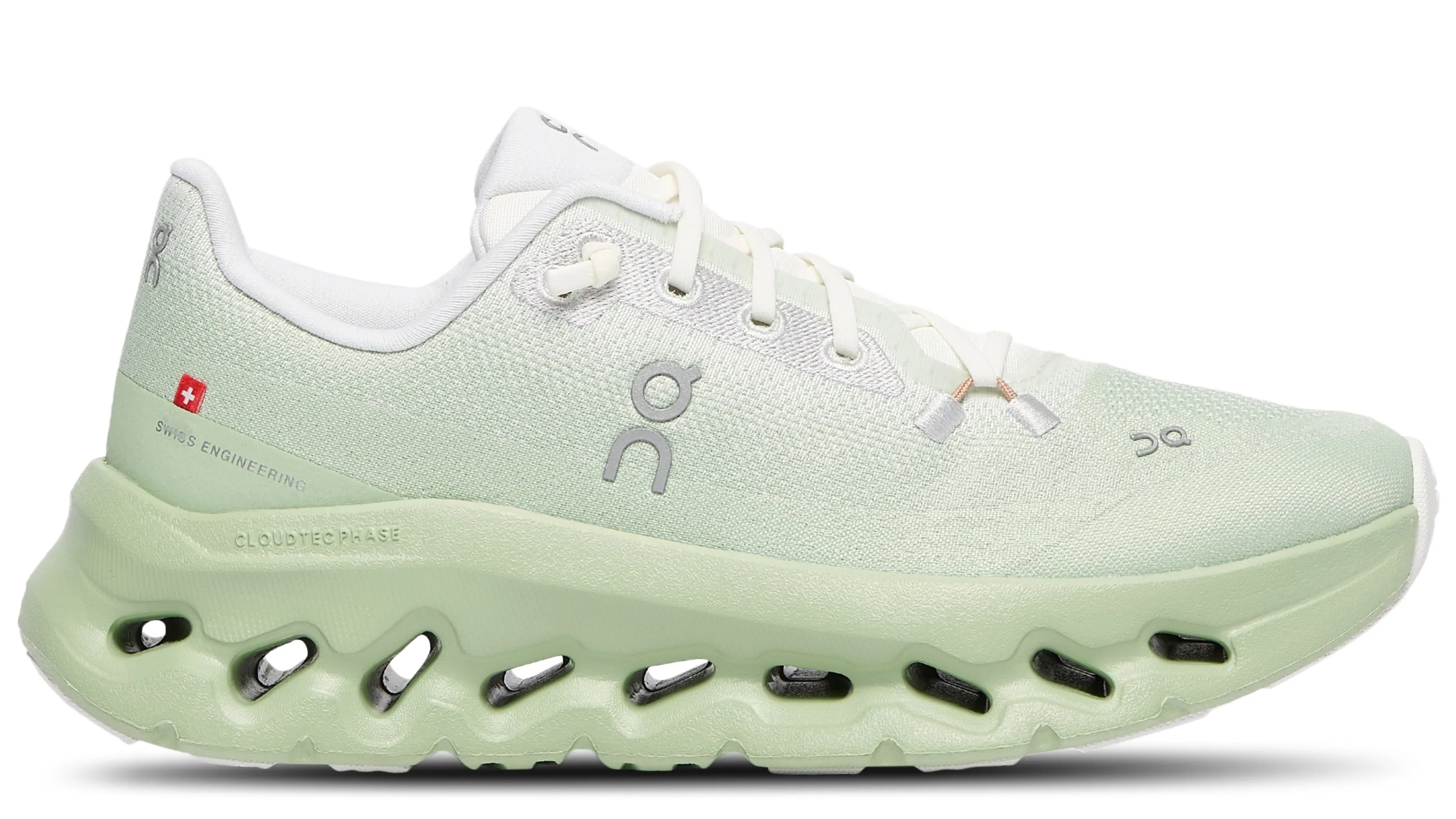 On Running Cloudtilt Ivory Sage (Women's) Cushioned heel Versatile