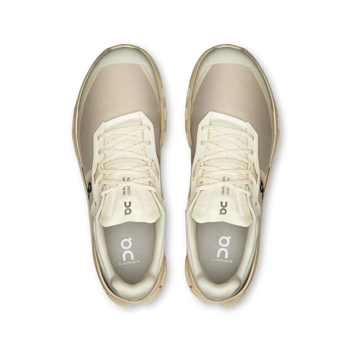 On Running Cloudvista 2 Cream Desert (Women's) Fight Mode Media Pop