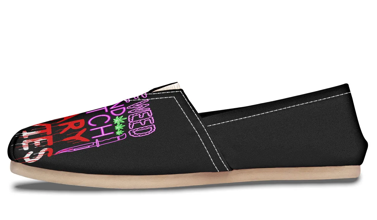 Fantasy Path Comfort Grip Watch Scary Movies Casual Shoes