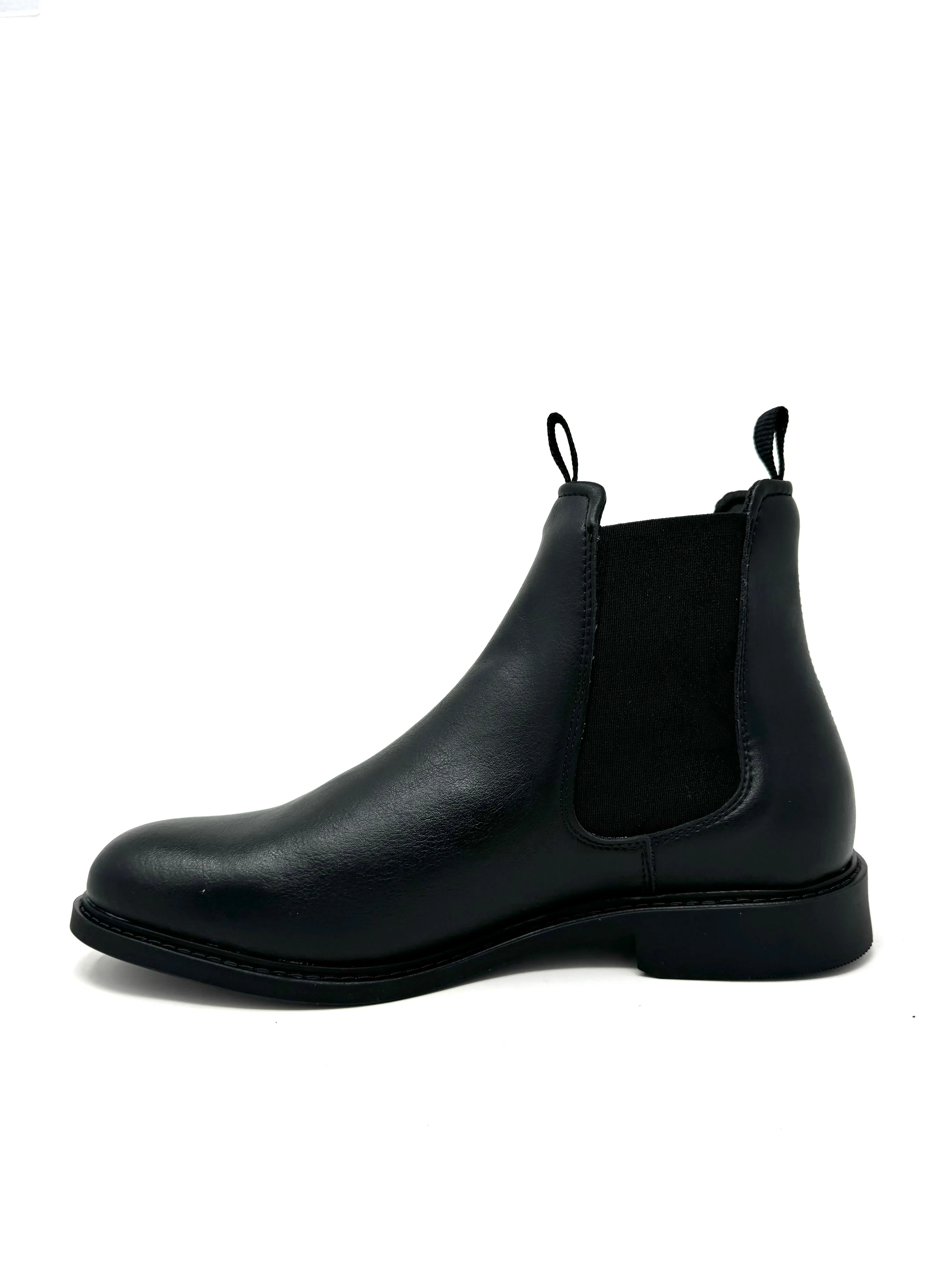 Stone Grip Party Mood Bruce Chelsea Boot in Black from Novacas