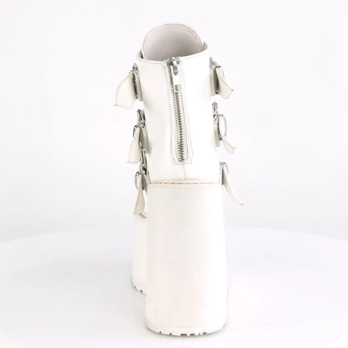 SWING-105 White Vegan Leather Casual Casual Move