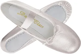 Alice -- Women's Full Sole Ballet -- Silver Snow Warm Wardrobe Base