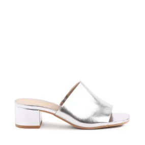 Pepper Mule in Silver from Seychelles spring fresh Supportive Core Office Workers