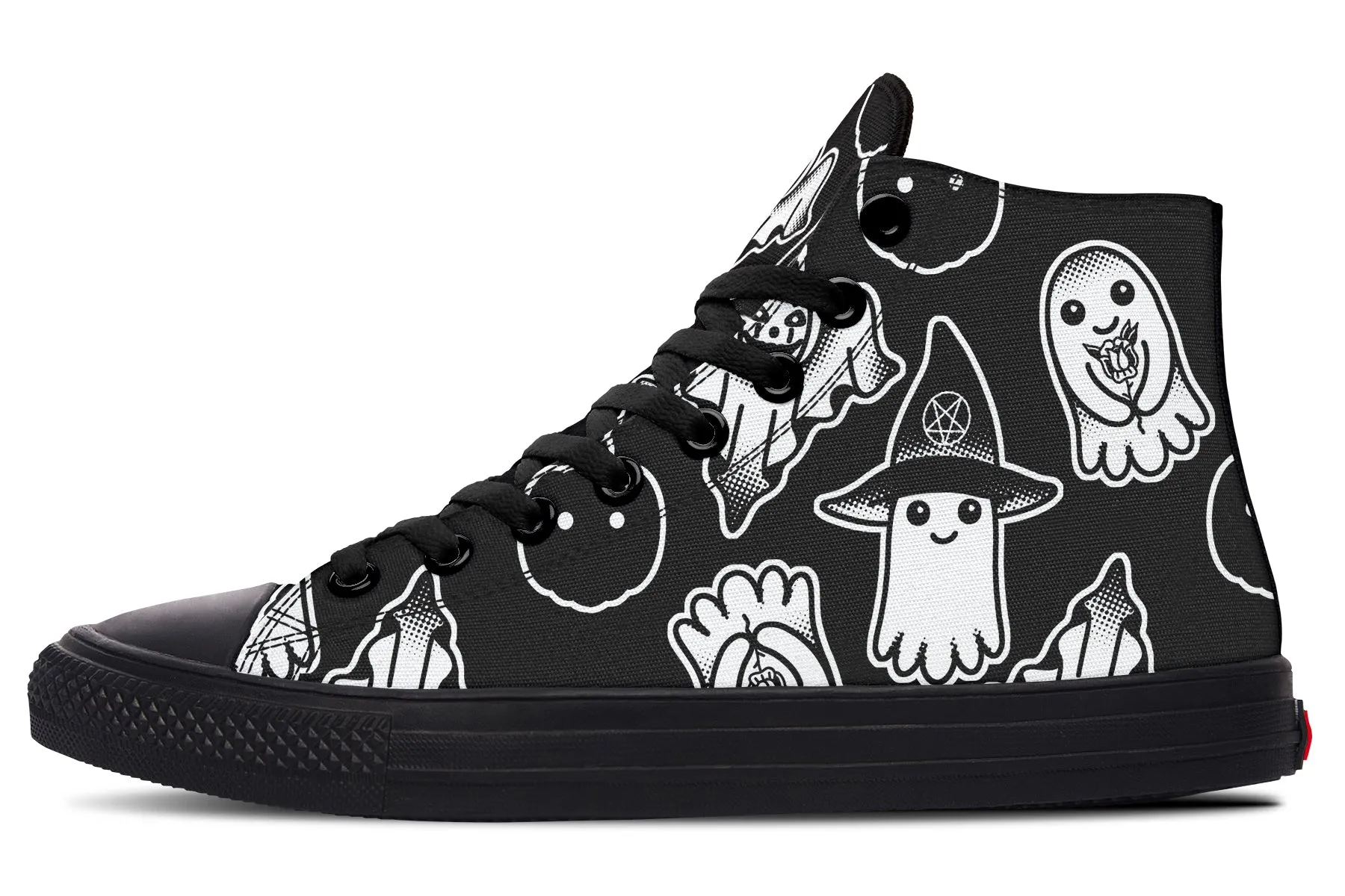Spooky Ghost High Tops Easy Flow