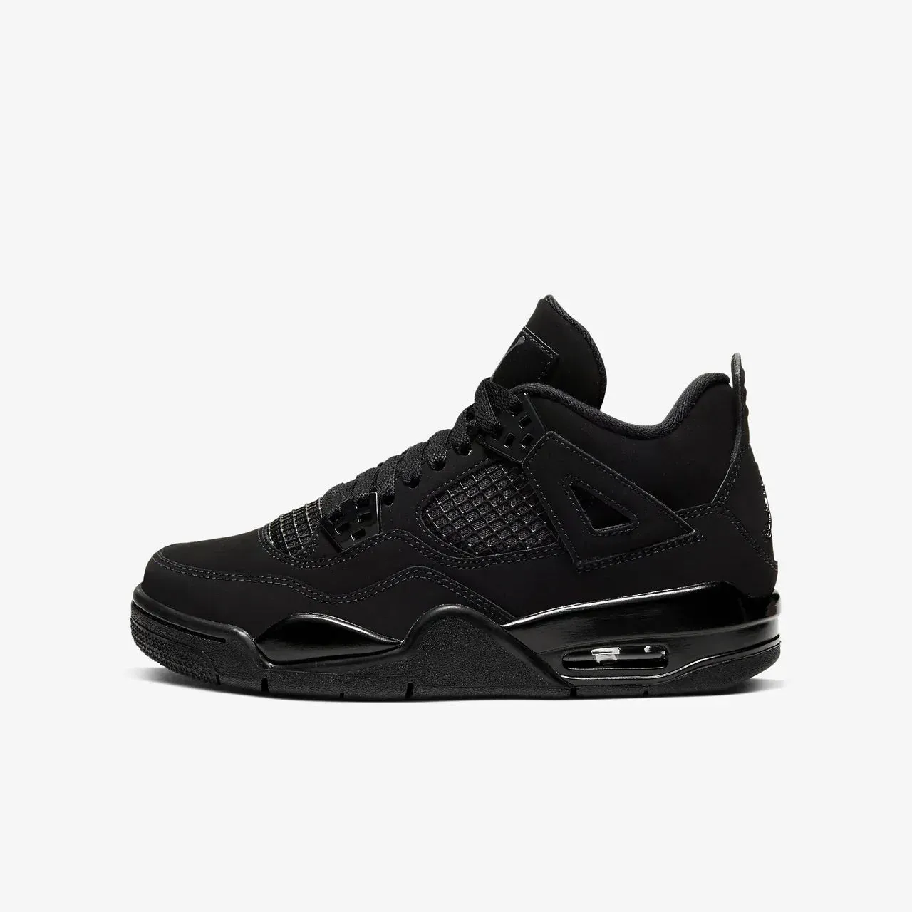 *PRE-ORDER* (GS) Air Jordan 4 Retro 'Black Cat (2025) Foot Relief Micro Perforation Ventilation