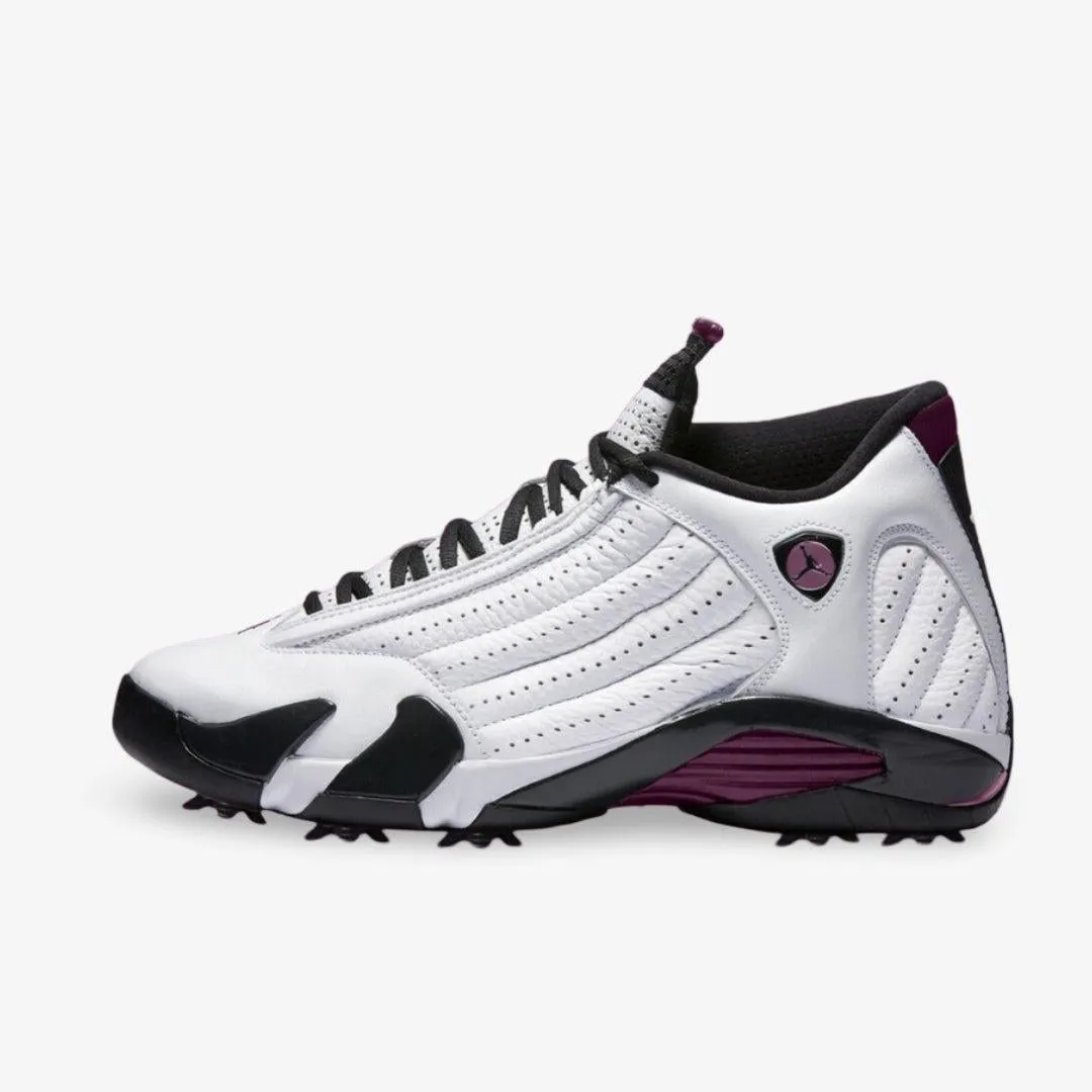 Smooth Balance *PRE-ORDER* (Men's) Air Jordan 14 Low Retro Golf 'Bordeaux' (2025) IB1828-100